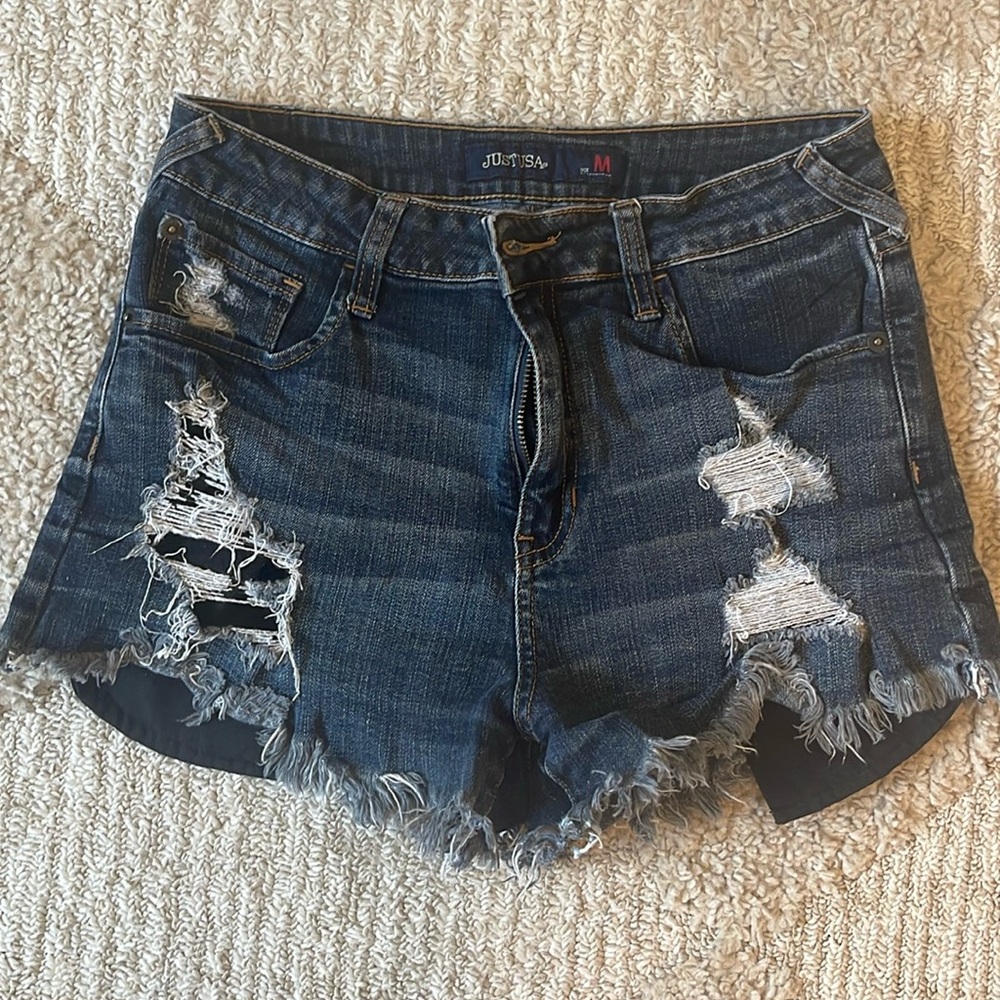 Just USA Size Medium High Waisted Shorts